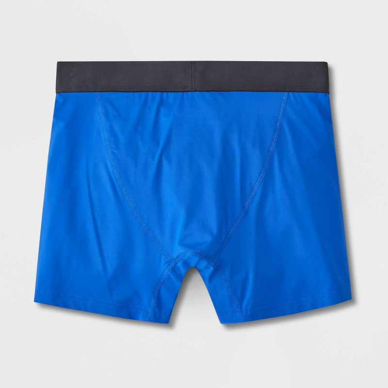 slide 3 of 4, Pair of Thieves Men's Fireflies Print Hustle Boxer Briefs 2pk - Blue XL, 2 ct