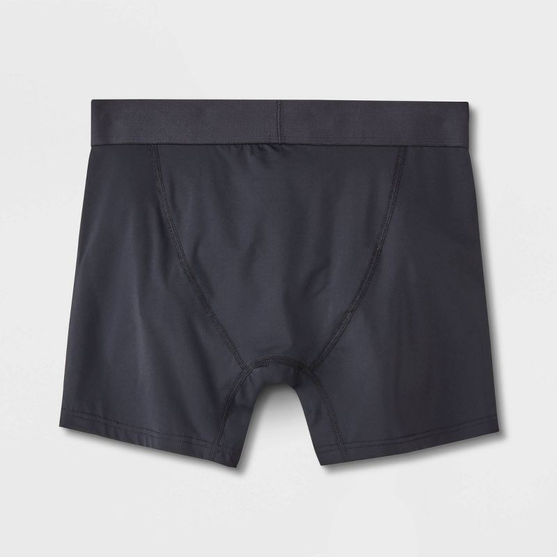 slide 3 of 4, Pair of Thieves Men's Abstract Print Hustle Boxer Briefs 2pk - Green S: Lightweight Nylon-Spandex Knit, 2 ct