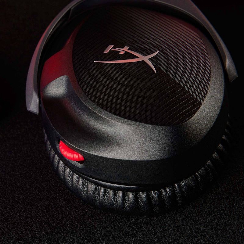 slide 15 of 17, HP Inc. HyperX Stinger 2 Wired Gaming Headset for Xbox Series X|S/Xbox One/PlayStation 4/5/Nintendo Switch/PC - Black: Leatherette Ear Cushions, 3.5mm Jack, 1 ct