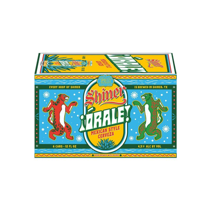 slide 2 of 9, Shiner Orale! Mexican Style Cerveza - 6pk/12 fl oz Cans, 6 ct; 12 fl oz