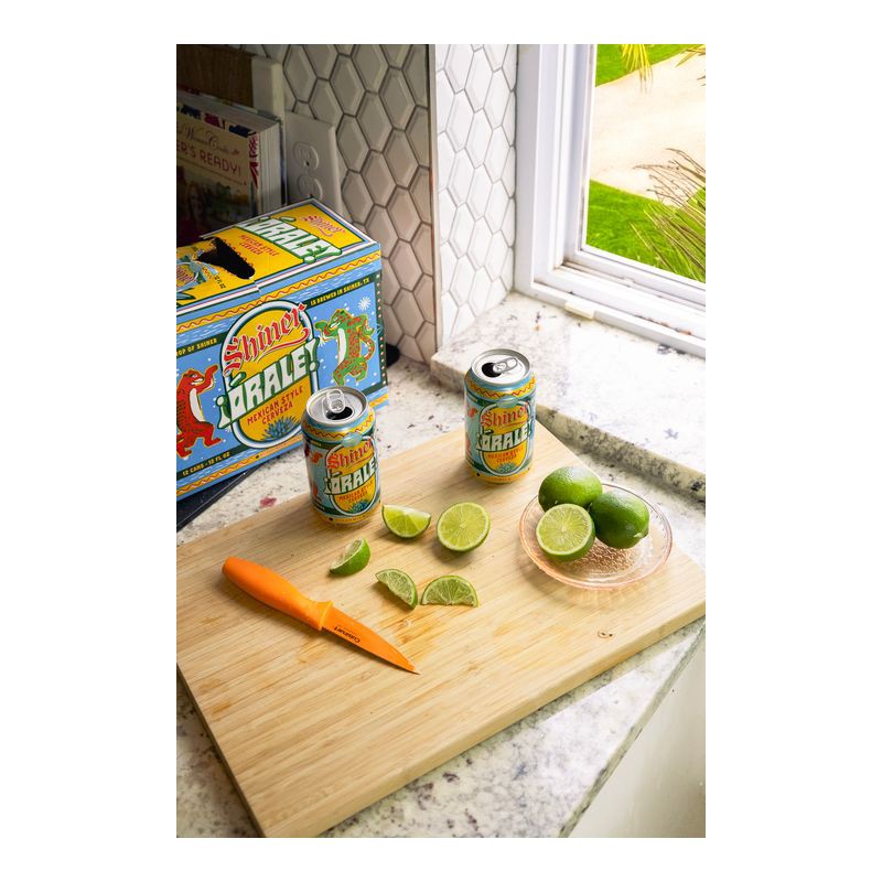 slide 9 of 11, Shiner Orale! Mexican Style Cerveza - 6pk/12 fl oz Cans, 6 ct; 12 fl oz