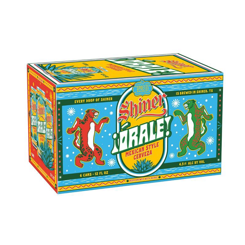 slide 1 of 10, Shiner Orale! Mexican Style Cerveza - 6pk/12 fl oz Cans, 6 ct; 12 fl oz