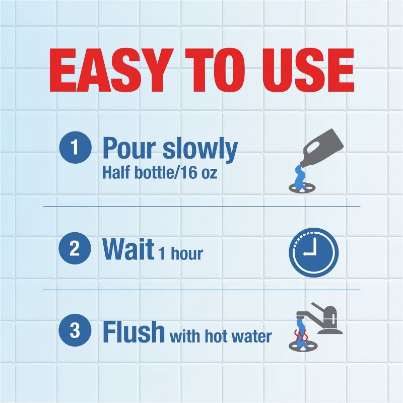 slide 8 of 13, Drano Balance Unscented Drain Cleaner & Clog Remover Gel - 32 fl oz, 32 fl oz