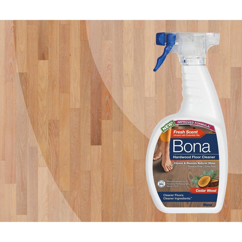 Bona Hardwood Floor Cleaner, Original, 32 fl oz & 128 fl oz Ready