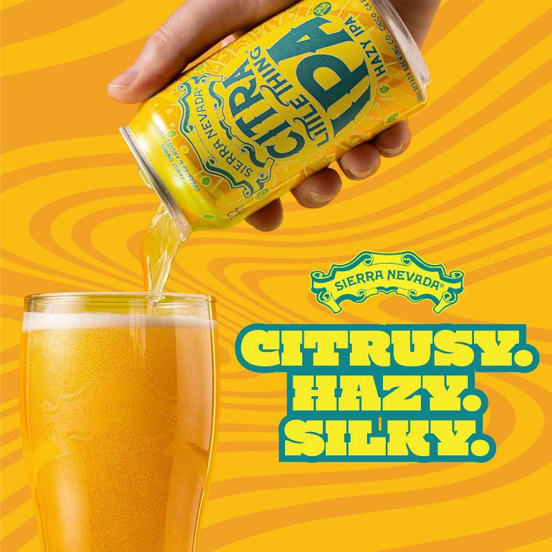 slide 2 of 9, Sierra Nevada Hazy IPA Beer - 6pk/12 fl oz Cans, 6 ct; 12 fl oz