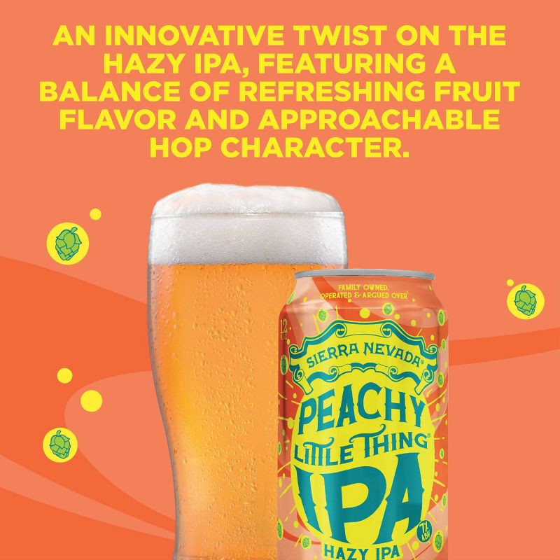slide 2 of 10, Sierra Nevada Hazy IPA Beer - 6pk/12 fl oz Cans, 6 ct; 12 fl oz