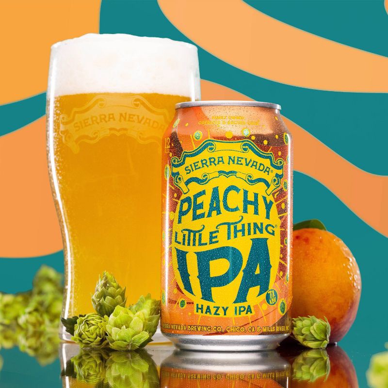 slide 6 of 10, Sierra Nevada Hazy IPA Beer - 6pk/12 fl oz Cans, 6 ct; 12 fl oz