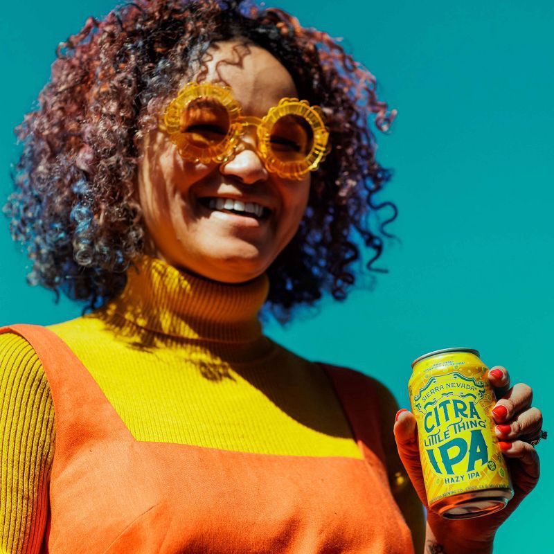 slide 7 of 9, Sierra Nevada Hazy IPA Beer - 6pk/12 fl oz Cans, 6 ct; 12 fl oz