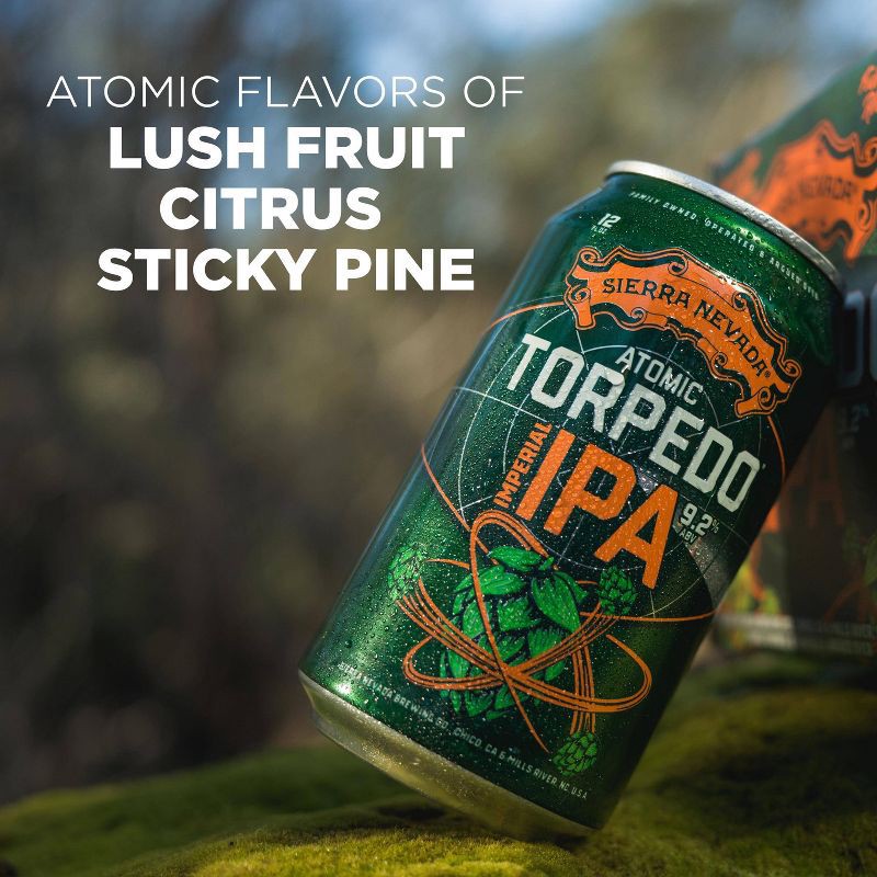 slide 2 of 10, Sierra Nevada Atomic Torpedo Imperial IPA - 6pk/12 fl oz Cans, 6 ct; 12 fl oz