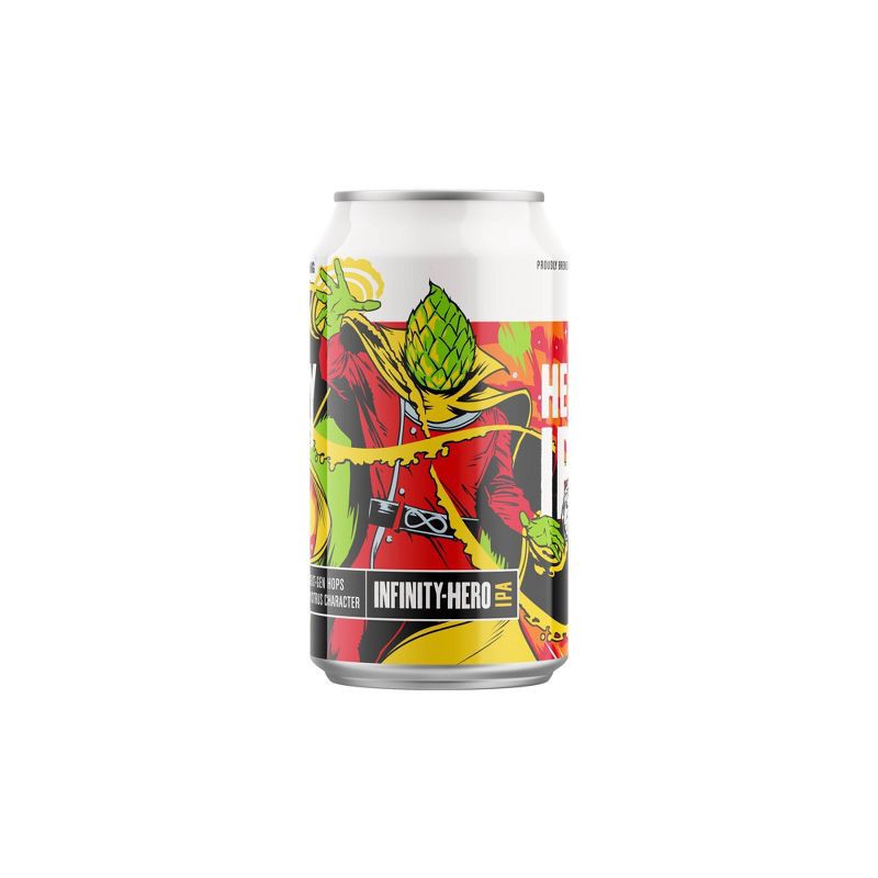 slide 3 of 4, Revolution Brewing Revolution Infinity Hero Juicy IPA - 6pk/12 fl oz Cans, 6 ct; 12 fl oz