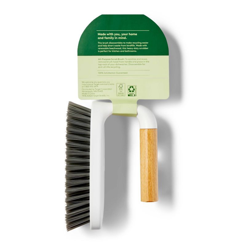 slide 3 of 3, Scrub Brush - Everspring™, 1 ct