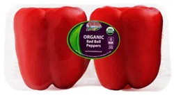 Pero Bell Peppers Red Organic 2ct - 2 Ct