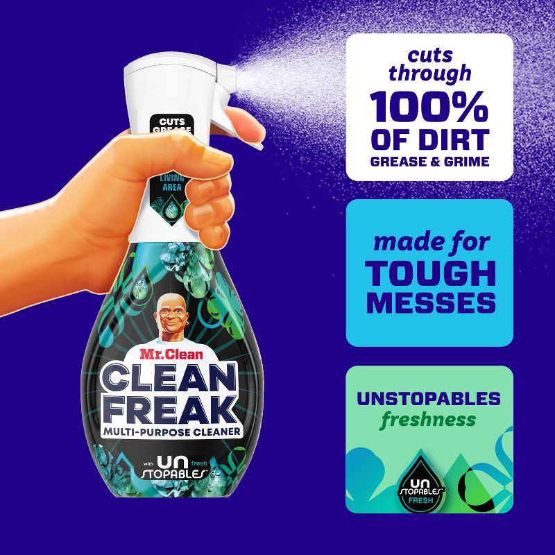 slide 2 of 10, Mr. Clean Fresh Freak Unstopables Cleaning Mist - 16 fl oz, 16 fl oz