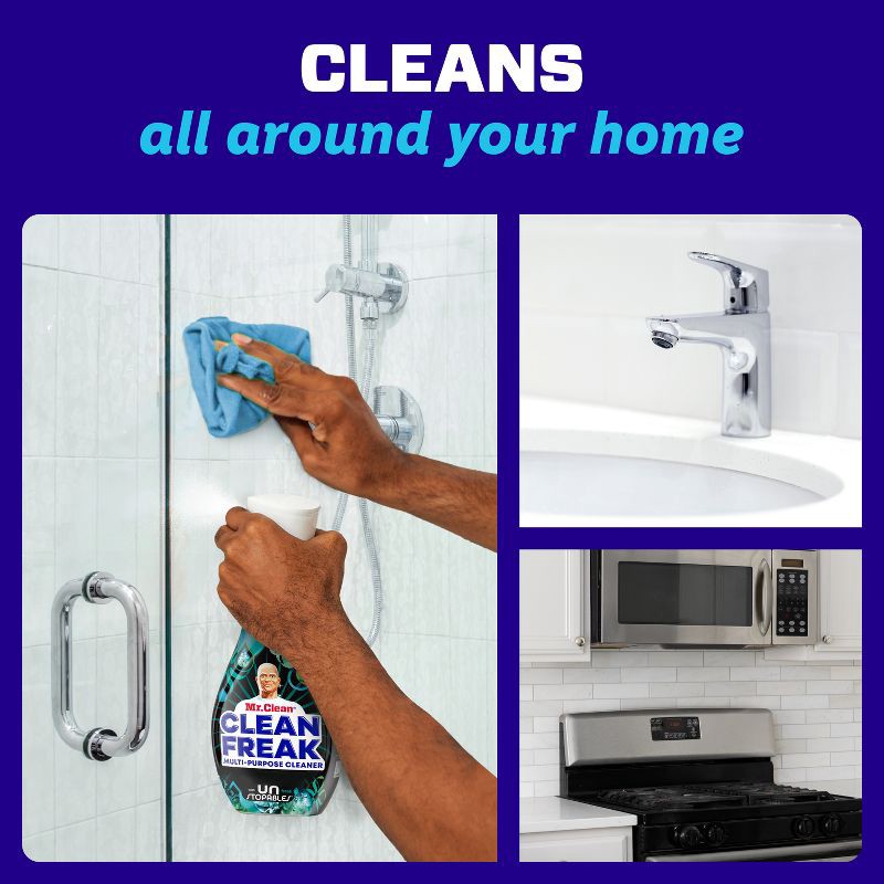 slide 3 of 10, Mr. Clean Fresh Freak Unstopables Cleaning Mist - 16 fl oz, 16 fl oz