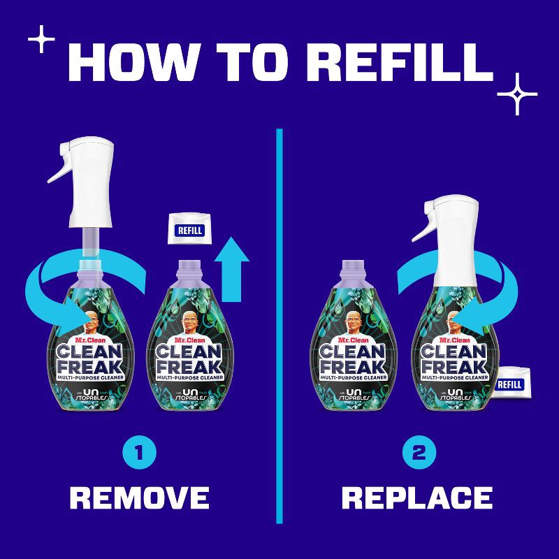 slide 6 of 10, Mr. Clean Fresh Freak Unstopables Cleaning Mist - 16 fl oz, 16 fl oz