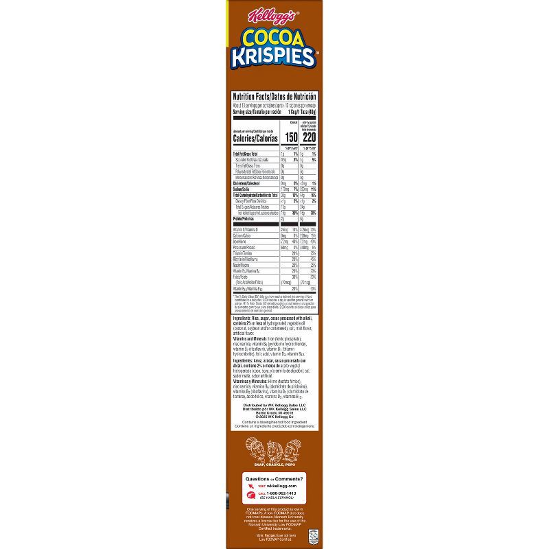 slide 10 of 12, Rice Krispies Kellogg's Cocoa Krispies Breakfast Cereal - 19oz, 19 oz