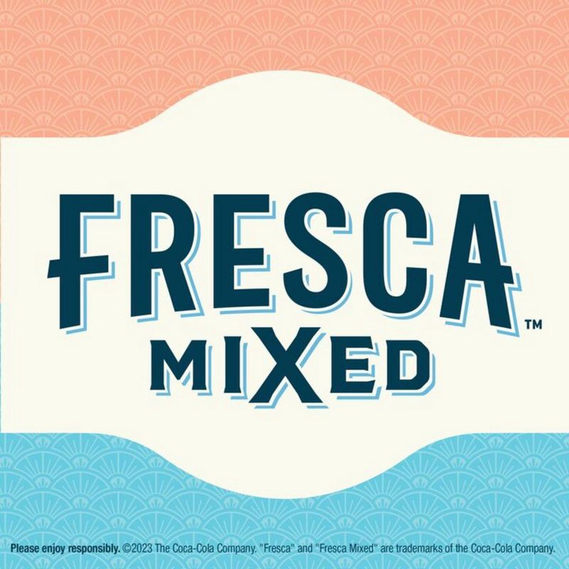 slide 12 of 14, Hard Fresca Fresca Mixed Vodka Spritz Variety Pack Gluten-Free Canned Cocktail - 8pk/355ml Cans, 8 ct; 12 fl oz