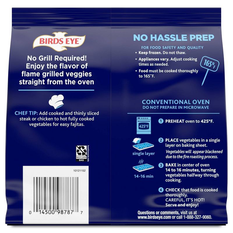 slide 4 of 5, Birds Eye Frozen Fire Roasted Peppers & Onions - 12oz, 12 oz
