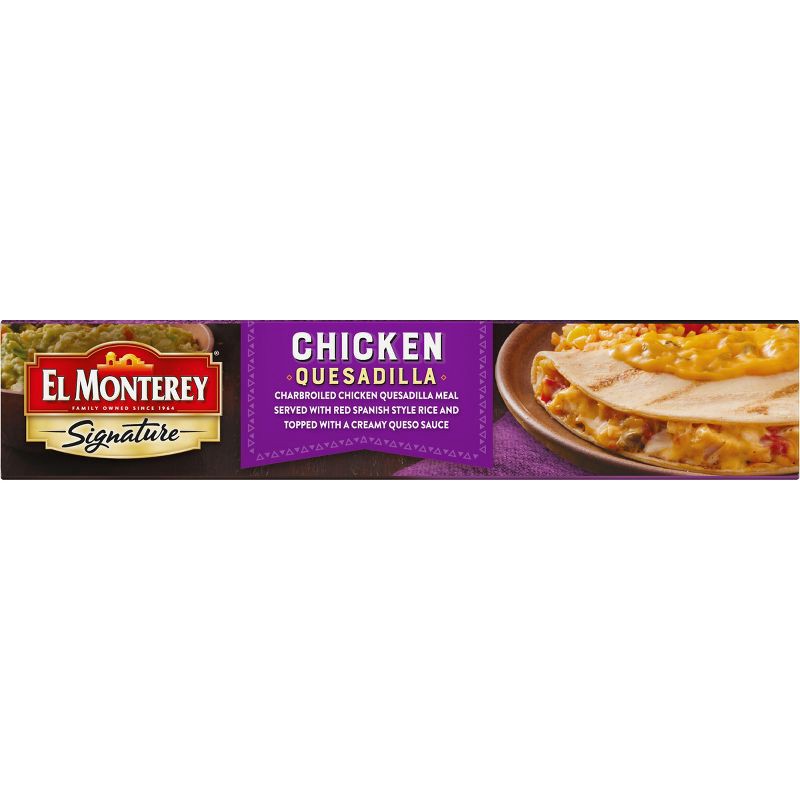 slide 5 of 5, El Monterey Frozen Chicken Quesadilla Meal - 10oz, 10 oz