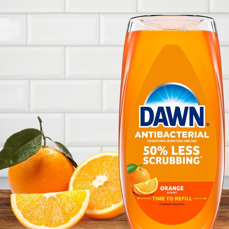 slide 2 of 9, Dawn Ultra Antibacterial EZ-Squeeze Hand Soap - Orange - 22 fl oz, 22 fl oz