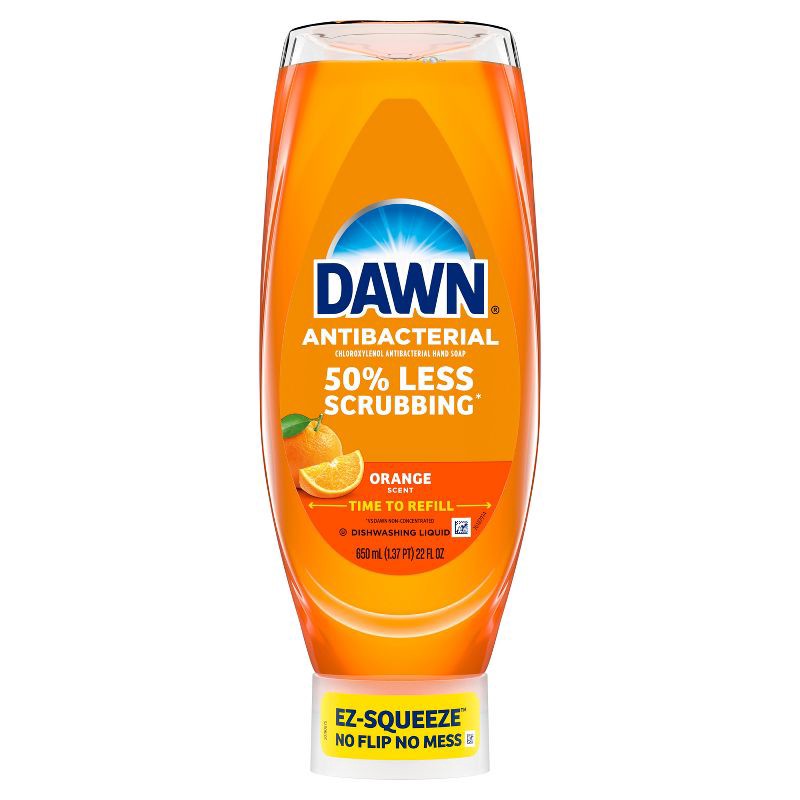slide 8 of 9, Dawn Ultra Antibacterial EZ-Squeeze Hand Soap - Orange - 22 fl oz, 22 fl oz