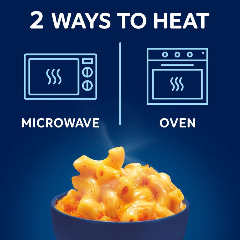 slide 5 of 9, Kraft Deluxe Original Cheddar Mac and Cheese Frozen Meal - 12oz, 12 oz