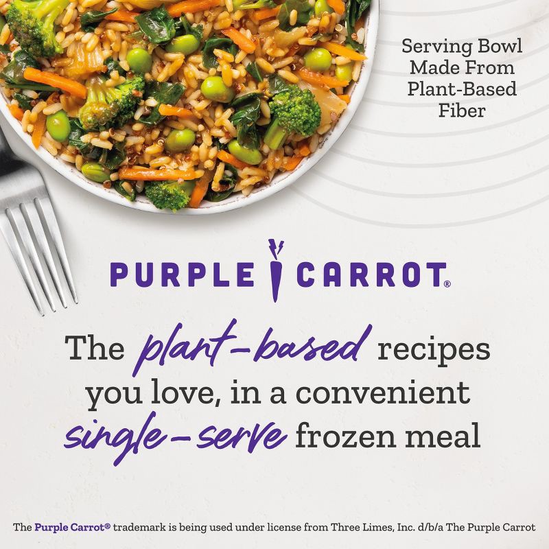 slide 4 of 5, Purple Carrot Vegan Frozen Plant Based Loaded Vegetable Fried Rice - 10.75oz, 10.75 oz