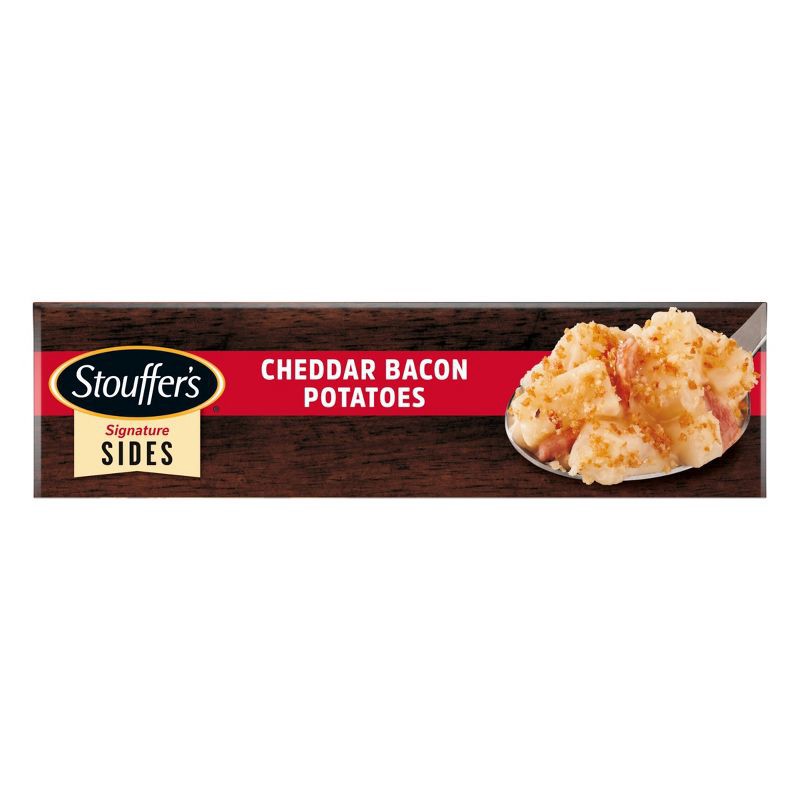 slide 10 of 13, Stouffer's Sides Cheddar Bacon Potatoes Frozen Food - 24oz, 24 oz