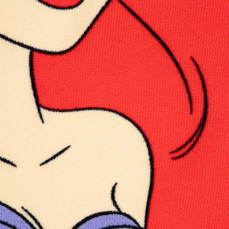 slide 3 of 5, Little Mermaid Shaped Beach Towel - Disney, 1 ct