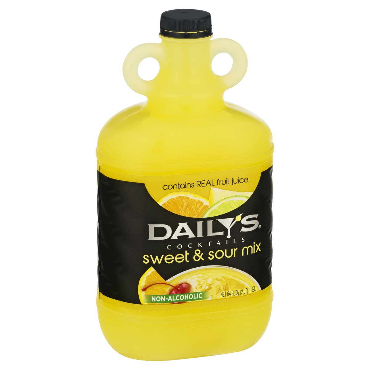 slide 8 of 9, Daily's Cocktails Non-Alcoholic Sweet & Sour Cocktail Mix 64 fl oz, 64 fl oz