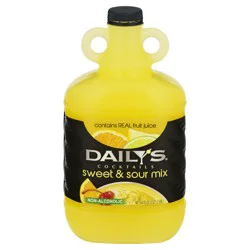 Daily's Cocktails Non-Alcoholic Sweet & Sour Cocktail Mix 64 fl oz