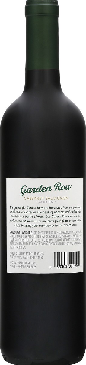 slide 5 of 11, Garden Row California 2017 Cabernet Sauvignon 750 ml, 750 ml