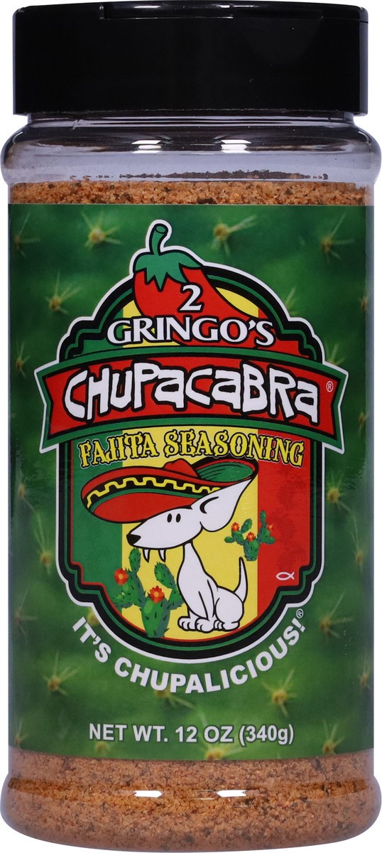 slide 6 of 13, 2 Gringo's Chupacabra Fajita Seasoning 12 oz, 12 oz