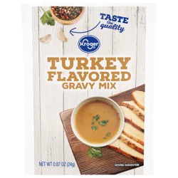 Kroger Turkey Flavored Gravy Mix