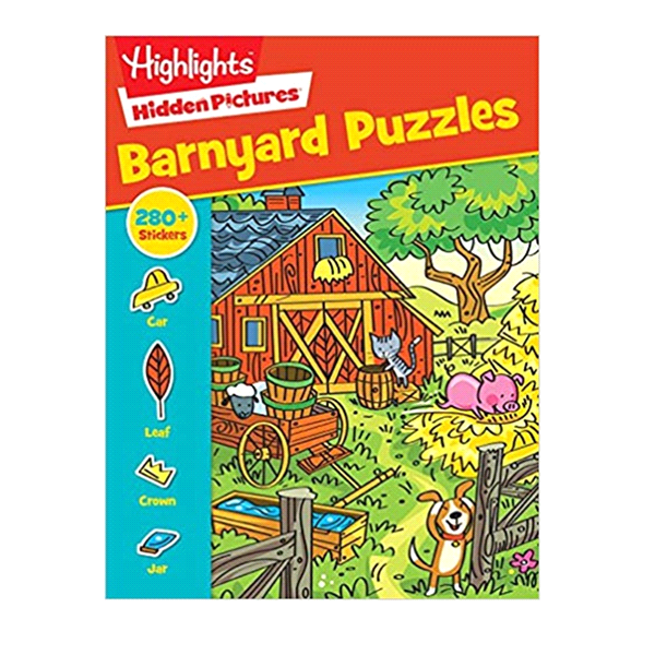 slide 1 of 1, Barnyard Puzzles By Highlights, 1 ct