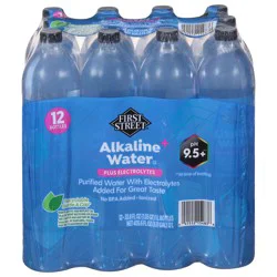 First Street Alkaline Water