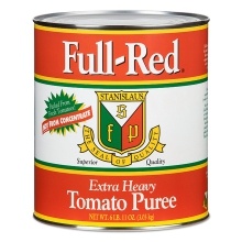 slide 1 of 1, Full Red Tomato Puree, 121 oz