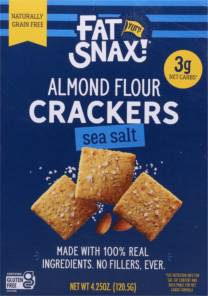 slide 6 of 9, Fat Snax Sea Salt, 4.25 oz