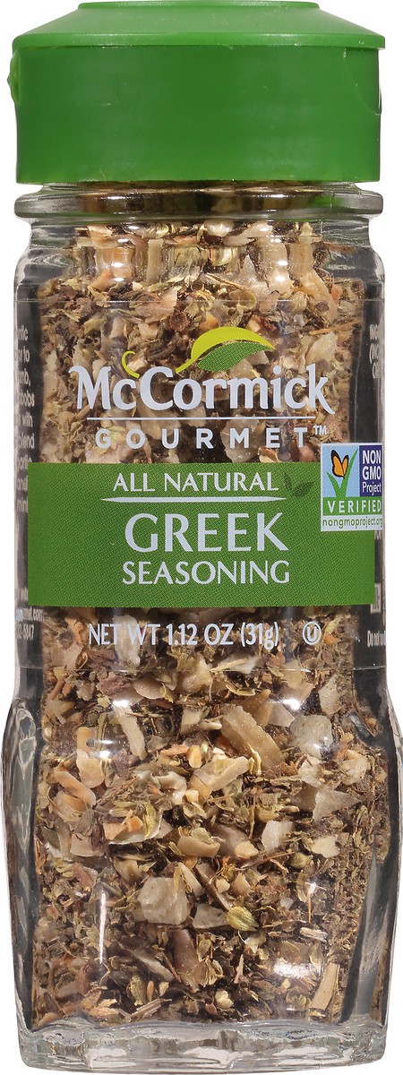 slide 6 of 7, McCormick Gourmet All Natural Greek Seasoning, 1.12 oz., 1.12 oz