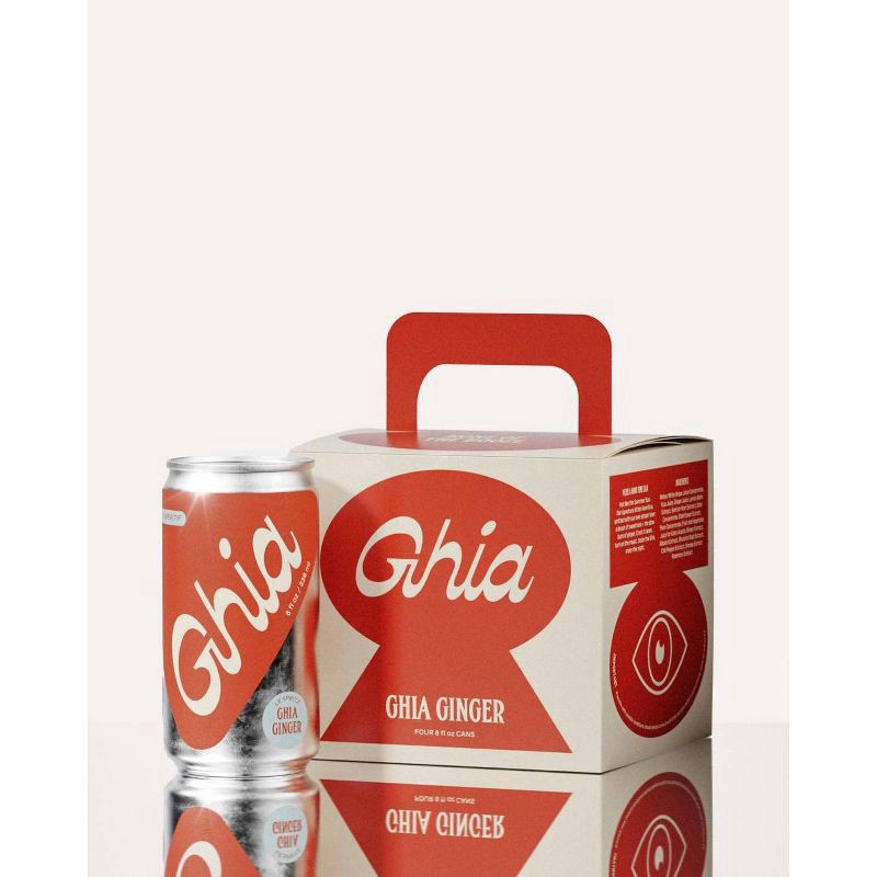 slide 2 of 3, Ghia Non-Alcoholic Le Spritz Ginger - 4pk/8 fl oz Cans, 4 ct, 8 fl oz