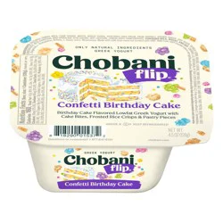 Chobani Flip Low-Fat Greek Yogurt - Confetti Birthday Cake
