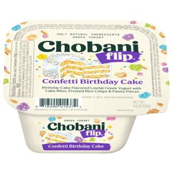 Chobani Flip Low-Fat Greek Yogurt - Confetti Birthday Cake