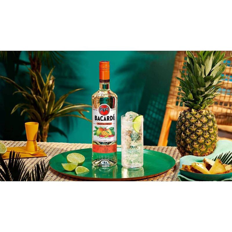 slide 4 of 4, Bacardi Mango Chile Rum - 750ml Bottle, 750 ml