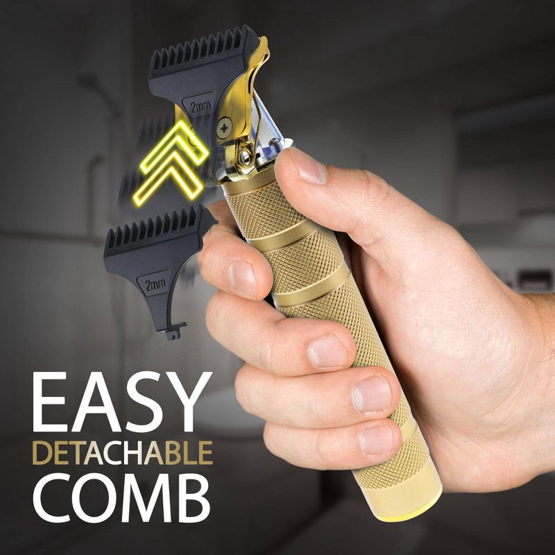 slide 4 of 13, The Cutting Edge T-Blade Hair & Beard Trimmer, 1 ct