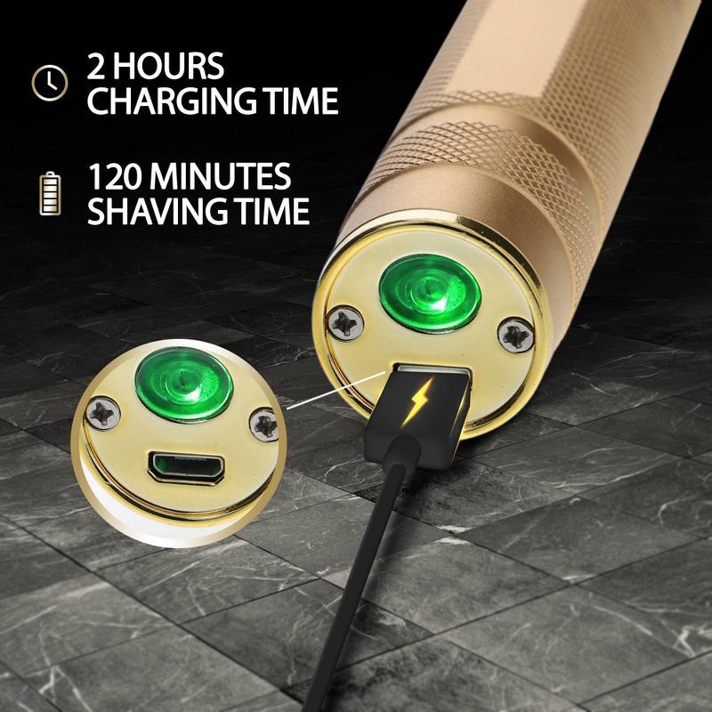 slide 6 of 13, The Cutting Edge T-Blade Hair & Beard Trimmer, 1 ct