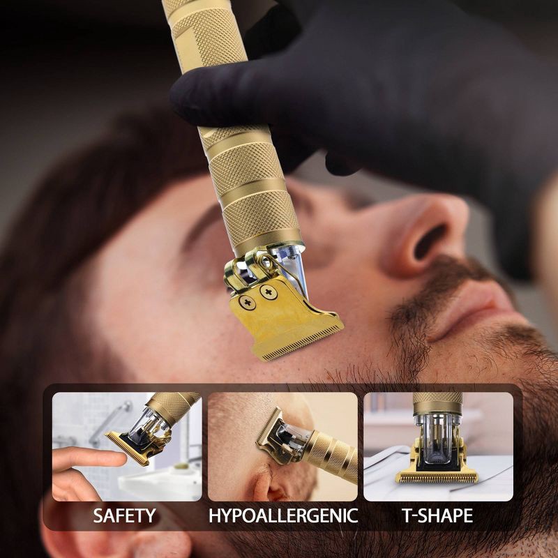 slide 8 of 13, The Cutting Edge T-Blade Hair & Beard Trimmer, 1 ct