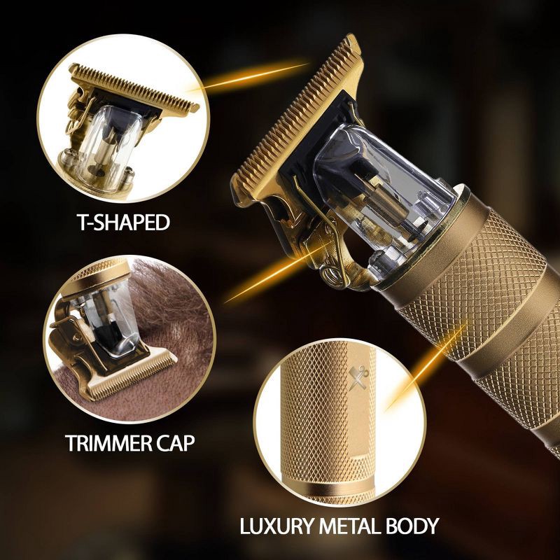 slide 9 of 13, The Cutting Edge T-Blade Hair & Beard Trimmer, 1 ct