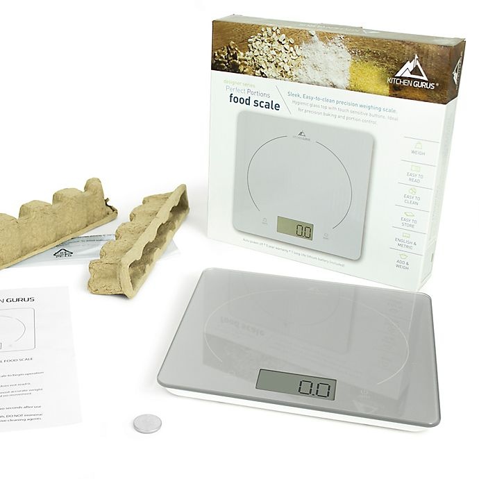 Kitchen Gurus Perfect Portions Food Scale - english and metric measurements