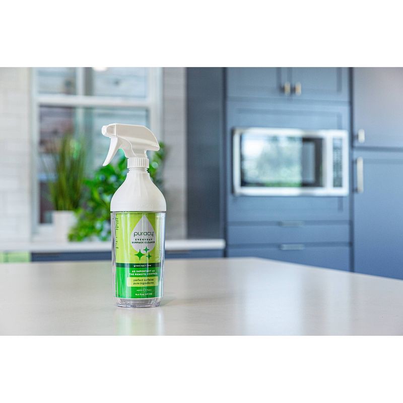 Puracy Green Tea & Lime Clean Surface Cleaner Refill Can - 14.4 Fl