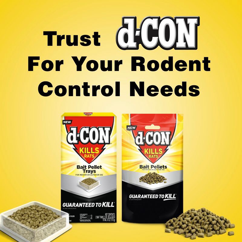 slide 5 of 6, d-CON Loose Bait Pellet Bags - 8oz, 8 oz